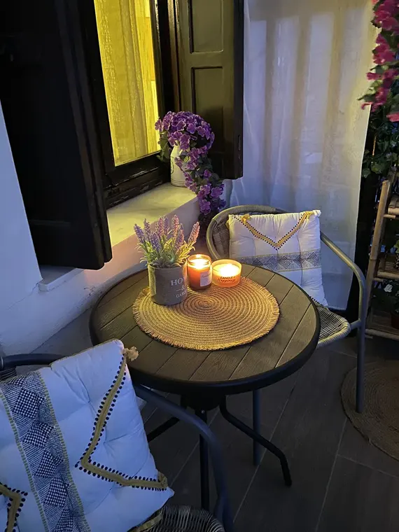 Living space at Kalithea House